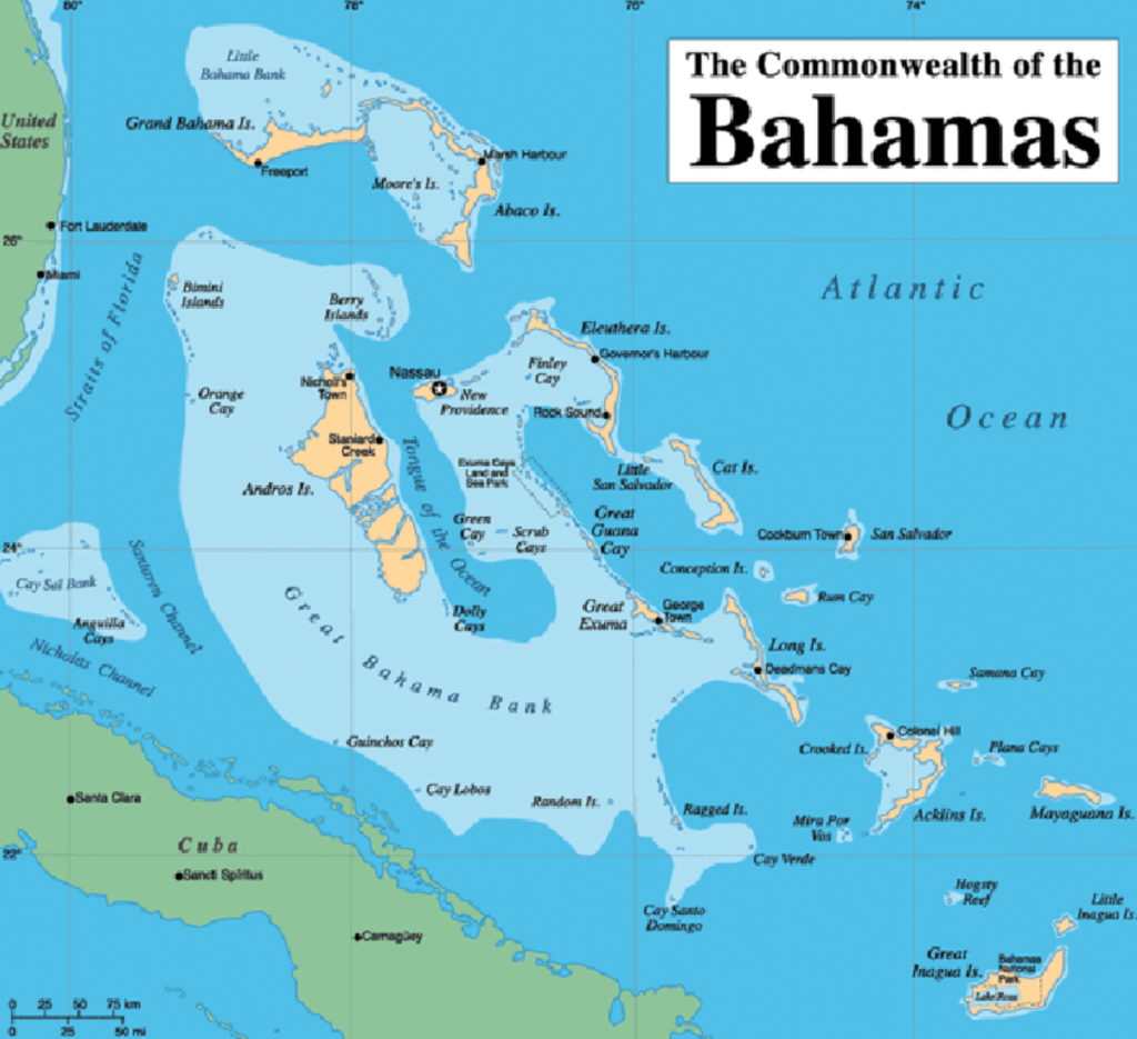 Ss Bahamas Map Steemit Com Yachtcreators Blog