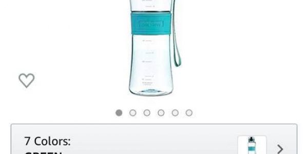 Amazon - refillable water bottle example