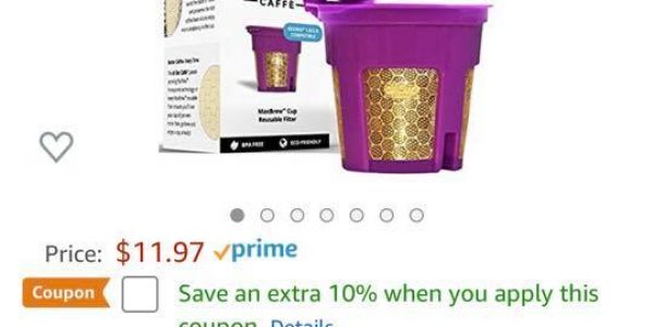 Amazon - reusable coffee jug pod example
