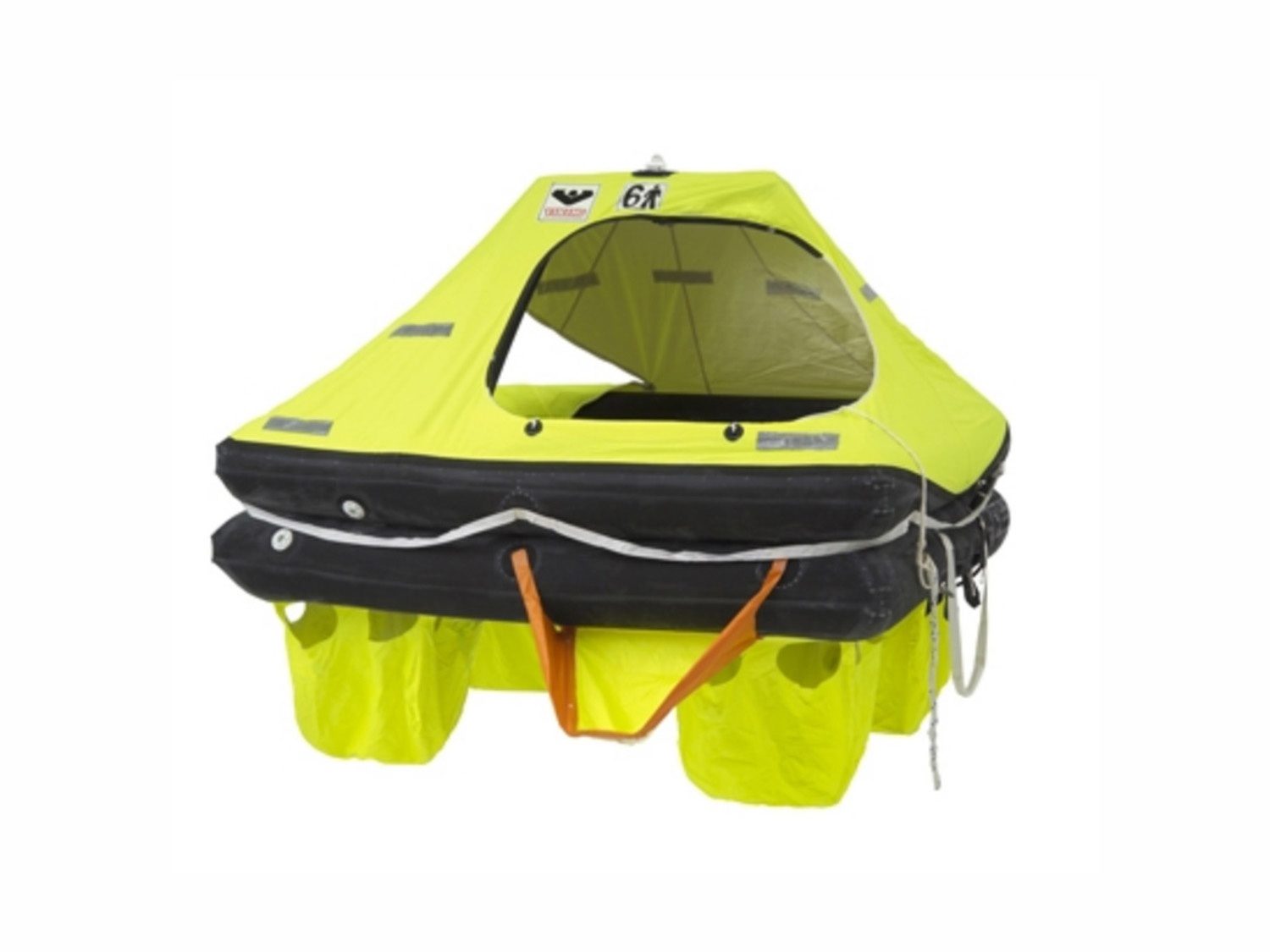 Example of a life raft