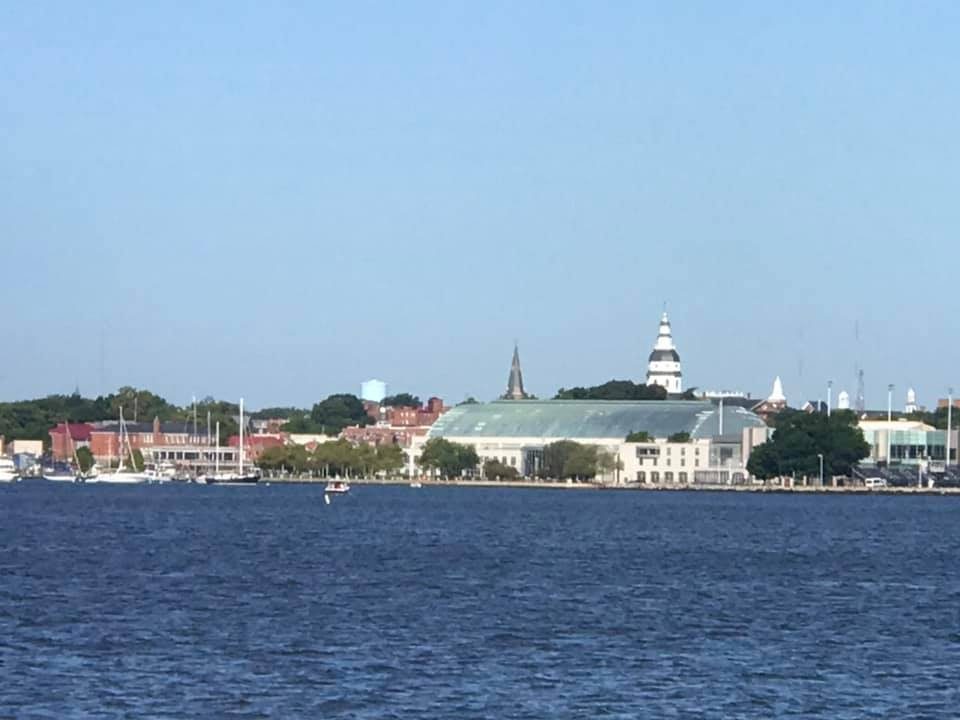 Annapolis and Naval Academy view