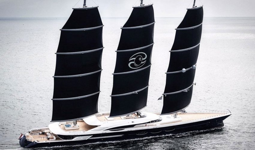 Winner Sailing Yachts 60m and above - S/Y Black Pearl  Courtesy Oceanco
