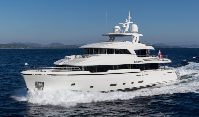 Winner Semi-Displacement or Planing Motor Yachts 33m to 39.9m - M/Y Brigadoon  Courtesy Moonen Yachts