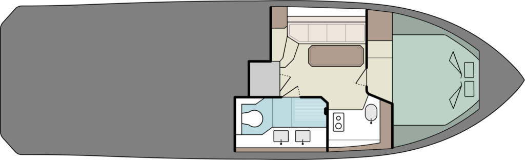 LOWER DECK - 1 CABIN